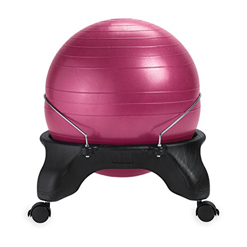 Gaiam Classic Backless Balance Ball Chair Exercise Stability Yoga