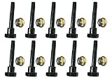 The ROP Shop (10) Shear PINS & Bolts fits Honda HS1132 HS50 HS55 HS624 HS70 Push Snowblowers
