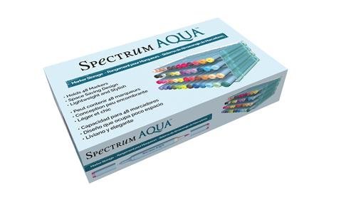 Spectrum Noir S STOR4 Aqua Box of 4 Trays Storage Clear