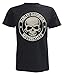 Harley-Davidson Men's H-D Skull Badge Short Sleeve T-Shirt Black 30298293 (L)