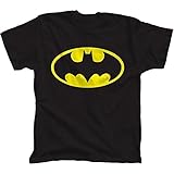 Batman Glow Ink Classic Logo Youth T-Shirt