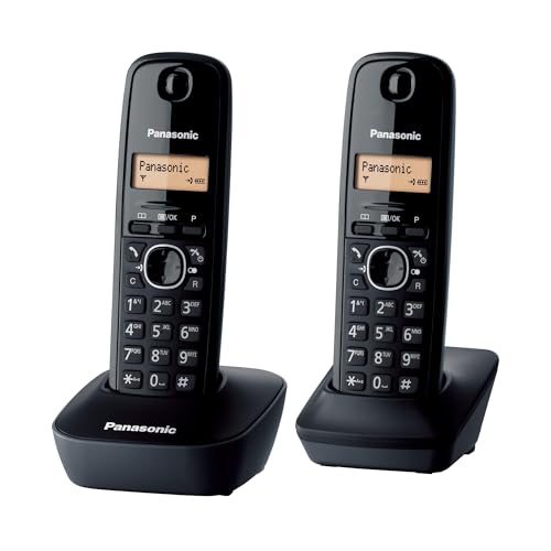 TELEPHONE FIXE PANASONIC TELEPHONE DECT DUO Noir