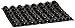3M Bumpon Protective Product SJ5003, Black, 56/Pack, Self-Adhesive, Rubber Bumper
