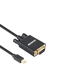 Benfei - Cable mini DisplayPort a VGA de 6 pies (conector Mini Dp a conector VGA macho a macho) 6 patas