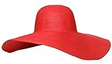 EachWell Summer Women Floppy Large Brimmed Hat Wide Beach Sun Hat Straw Cap
