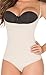 ShapEager Shapewear Lycra - Nylon Body Shaper Braless Adjustables Straps.Thong