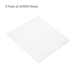 DMiotech 2 Pack 6 x 6 x 0.15 Inch Plastic UHMW