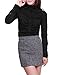 Allegra K Women Single Breasted Long Sleeves Ruched Front Shirt XS Black