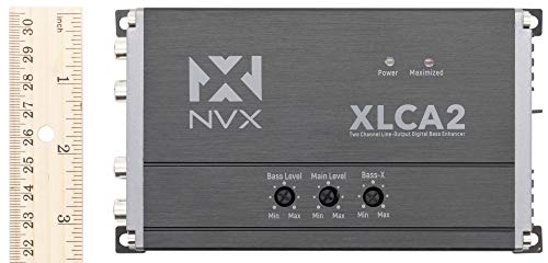 NVX XLCA2 2-Channel Line Out Converter with xBOOST Technology with Remote bass knob - Thumbnail 4