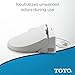TOTO SW2034#12 C100 Electronic Bidet Toilet Cleansing Water, Heated Seat, Deodorizer, Warm Air Dryer, and PREMIST, Elongated, Sedona Beige