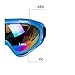 Ski Goggles Snowboard Adjustable UV Protective Motorcycle Goggles Outdoor Tactical Glasses Dust-proof Protective Combat Goggles Military Sunglasses Outdoor Activities Protective Glasses Blue Goggle