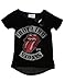 Rolling Stones Women's Tour 78 Roll Sleeve T-Shirt Medium Black