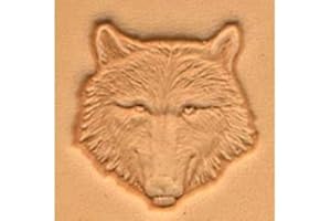 Tandy Leather Wolf Head Craftool� 3-D Stamp 88459-00