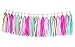 25 PCS Tissue Paper Tassel DIY Party Garland Decor for All Events & Occasions(Pastel)