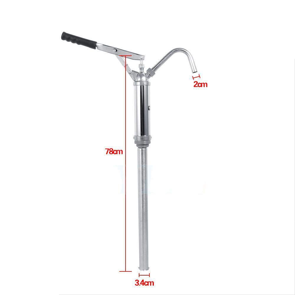 TG888 Universal Adjustable Lever Action Barrel Pump Transfer Oil Water Rotary Hand Pump 55