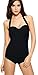 Ebuddy 50s Elegant Inspired Retro Vintage One Piece Pin up Monokinis Swimsuit