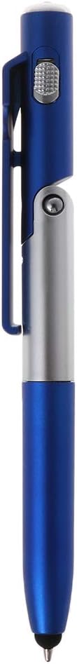 Multifunction 4 in 1 Ballpoint Pen Folding LED Light Mobile Phone Stand Holder School Office Writing Stationery Supplies