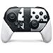 Switch pro Controller,Wireless Controller Compatible for Nintendo Switch Support Gyro Axis Dual Shock (Black & White)