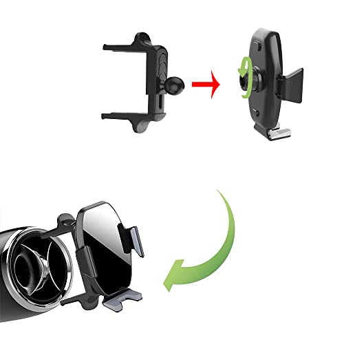 ICAILIN Car Phone Holder for Mercedes-Benz A/B/C/E/S Class, Mini Countryman/Cabrio, Ford Mustang, Suzuki Swift Vitara, Citroen berlingo Fiat 500 Renault Alaskan