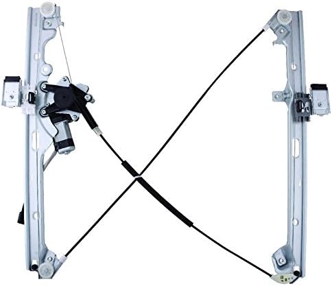 Parts Player New Window Regulator W/Motor Front Drivers Side Left LH Replacement for Select 1999-2007 Chevrolet & GMC, 2002-06 Cadillac 741-644, 15077853, 15095843, 15101785