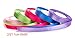 PAXCOO 25 Colors Fabric Ribbon Silk Satin Roll 2/5” for Crafts Sewing Gifts Hair Bows Wedding Decor