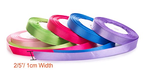 2 Paxcoo+Colors+Fabric+Ribbon+Wedding