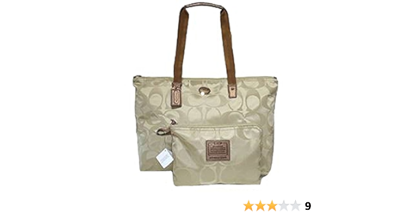 coach packable tote