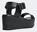 J. Adams Surf Women's Platform Open Toe Buckle Sandal