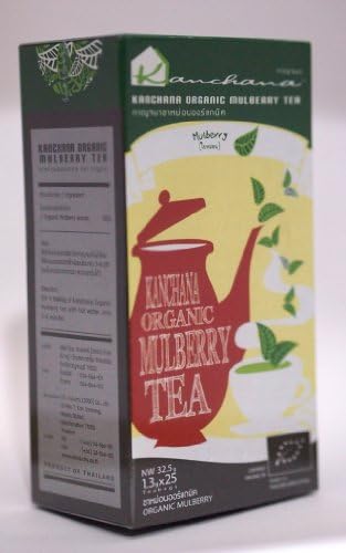 100% Premium Organic Mulburry Tea,25-count Teabags (32.5g.)