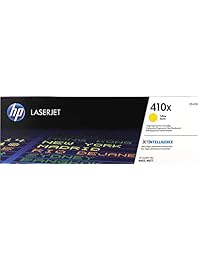 HP 410X (CF412X) cartucho de tóner amarillo, de alto rendimiento, original LaserJet