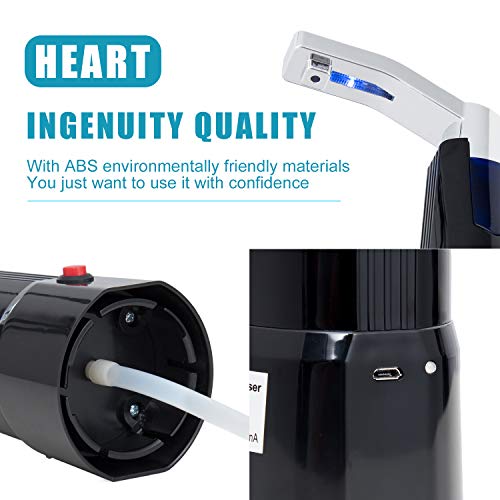 FTL 5 Gallon Water Bottle Dispenser Wireless Automatic Electric Water Pump Dispenser Manual Pump - 1 to 5 Gallon Jugs