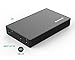 Nekteck Aluminum USB C Hard Drive Enclosure SATA HDD/SSD Adapter Case with USB Type C to C Gen 2 Cable Tool Free Hard Disk Enclosure - Silver 3.5In