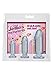 Doc Johnson Crystal Jellies - Starter Kit - For Graduated Anal Training - Ease Your Way Into Backdoor Pleasure -3 Penis Shaped Plugs - Clear