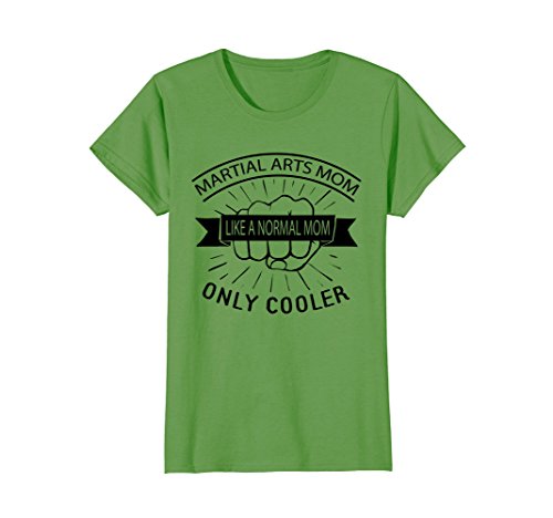 Martial Arts Mom T-shirt Like A Normal Mom Only Cooler