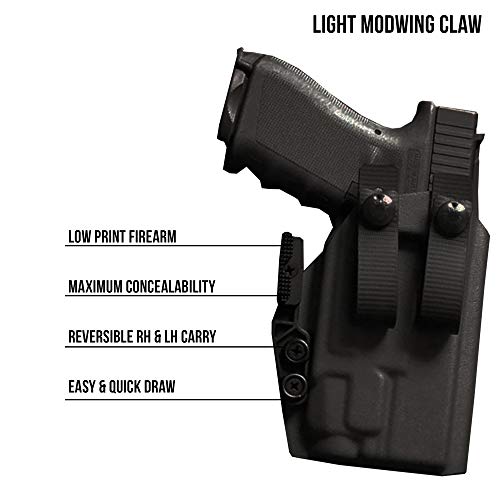 HolsterBuilder Modwing Holster Claw Light Concealment Wing for IWB
