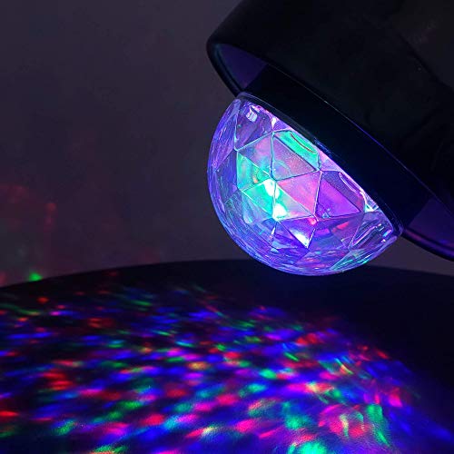 NOMA Kaleidoscope LED Light Bulb Rotating Projector Light Christmas Light Display E26