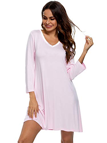 Nightgown Modal Sleep Shirt 