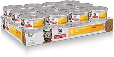 hills urinary health hairball control