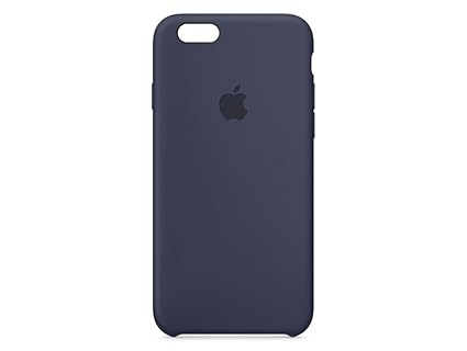 Apple Silikon Case (iPhone 6s) - Mitternachtsblau