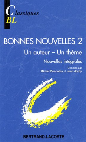 Bonnes nouvelles