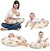 Newborn Nursing Pillow Baby Lounger and Positioner Breastfeeding Pillow by leBeni …