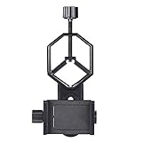 Metal Telescope Mount Adapter Bracket with Holder Clip for Binocular Monocular Microscope etc for iPhone 7Plus/7/6s/6Plus