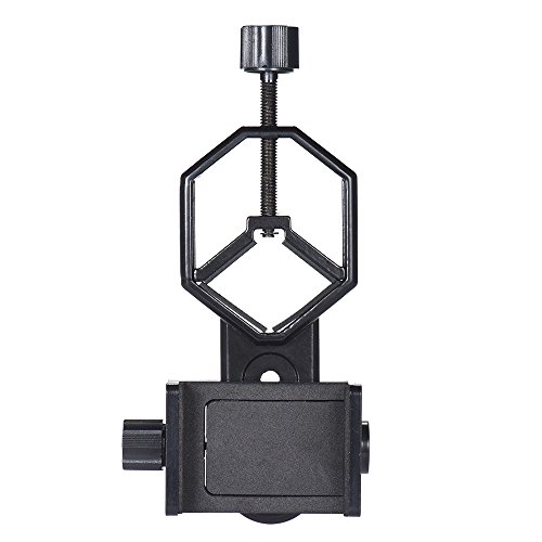 Metal Telescope Mount Adapter Bracket with Holder Clip for Binocular Monocular Microscope etc for iPhone 7Plus/7/6s/6Plus