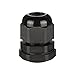 uxcell 10 Pcs M18 Waterproof IP68 Nylon Cable Gland Joint Adjustable Locknut for 5mm-10mm Dia Cable Wire