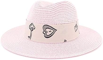 Fashion Visor hat Jazz hat Retro Straw 