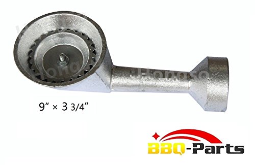Hongso CBBG10 Silvery Cast-Iron Replacement Burner for Round Bayou Classic Cooker Frames BG10 (High Pressure)