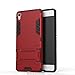 Cocomii Iron Man Armor Sony Xperia XA Case, Slim Thin Matte Vertical & Horizontal Kickstand Reinforced Drop Protection Fashion Phone Case Bumper Cover Compatible with Sony Xperia XA (Red)