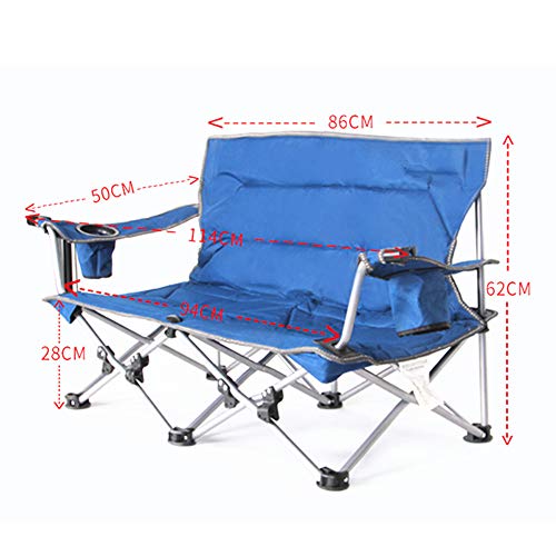 Panjianlin Angelstühle Folding Breathable Ineinander greifen Aluminium Camping Fischen Gartenstuhl Tragbarer… – Bild 8