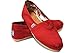 TOMS 001001B07-RED:Classic Canvas WOMEN Slip-On RED (Red, 7 B(M) US)