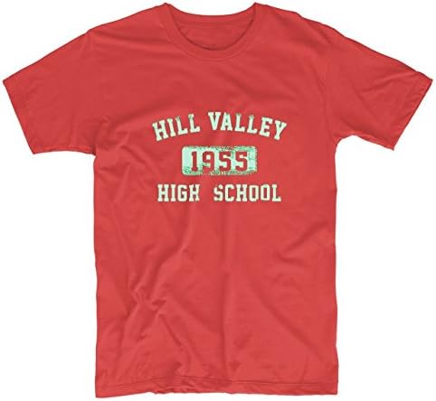 Hill Valley High School 1955 Back to The Future Cool T Shirt Design Tee